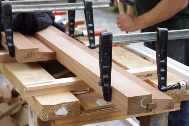 sash windows being created